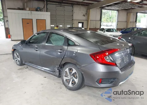 2021 Honda Civic Lx из США, поврежденный, VIN 2HGFC2F64MH523145